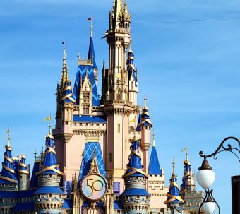 Cinderella's Castle 50th anniversary